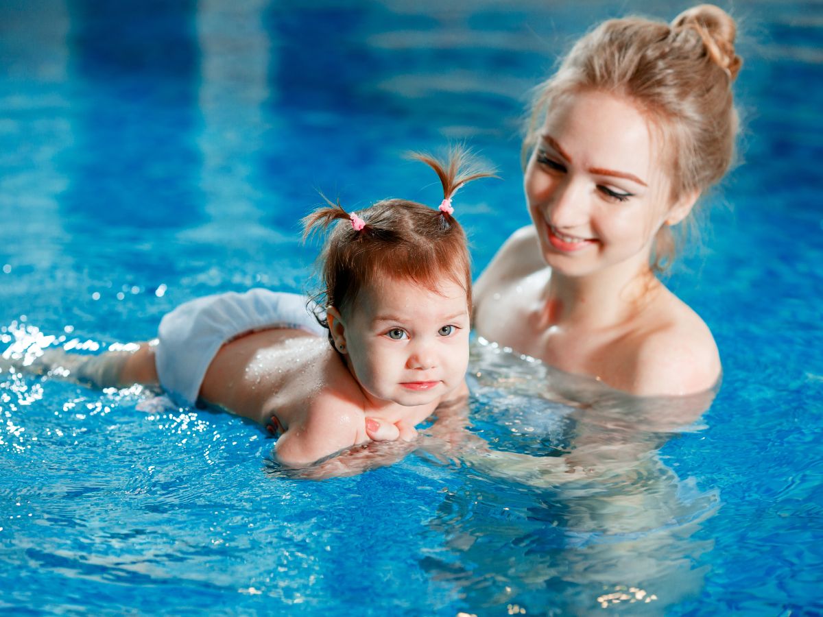 when can babies go in the pool