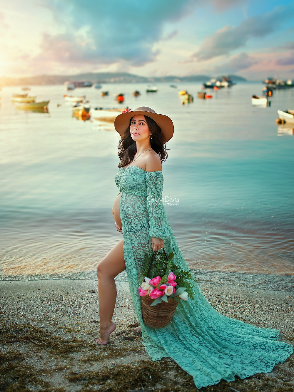 maternity beach outfit ideas