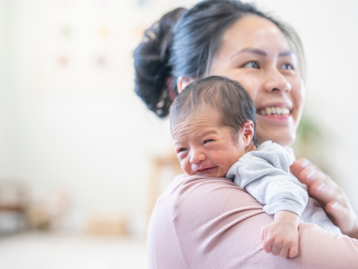 how to help newborn with gas
