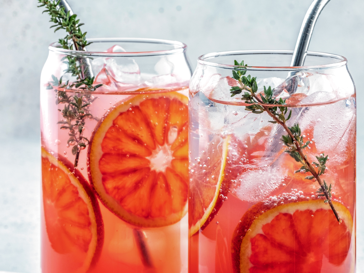 mocktail recipes for pregnancy blood orange spritz