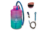 EasyJug Breastfeeding Water bottle bundle with clip, travel lid, and cleaning straw